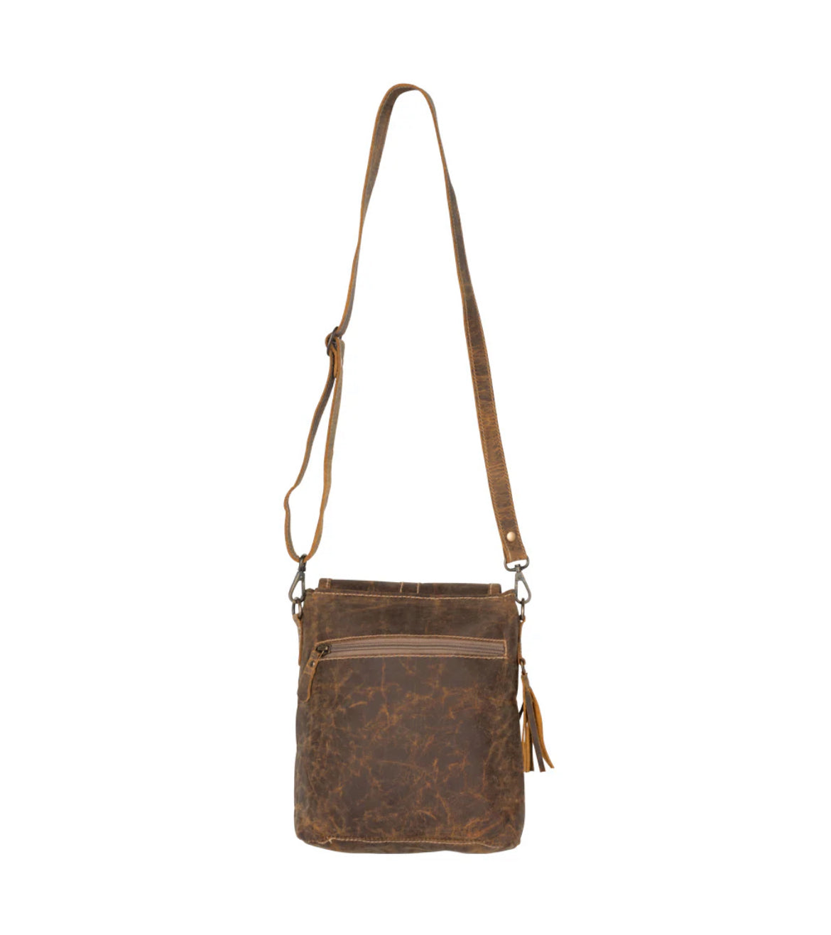 Myra Bag Brown Beauty Leather Crossbody Bag