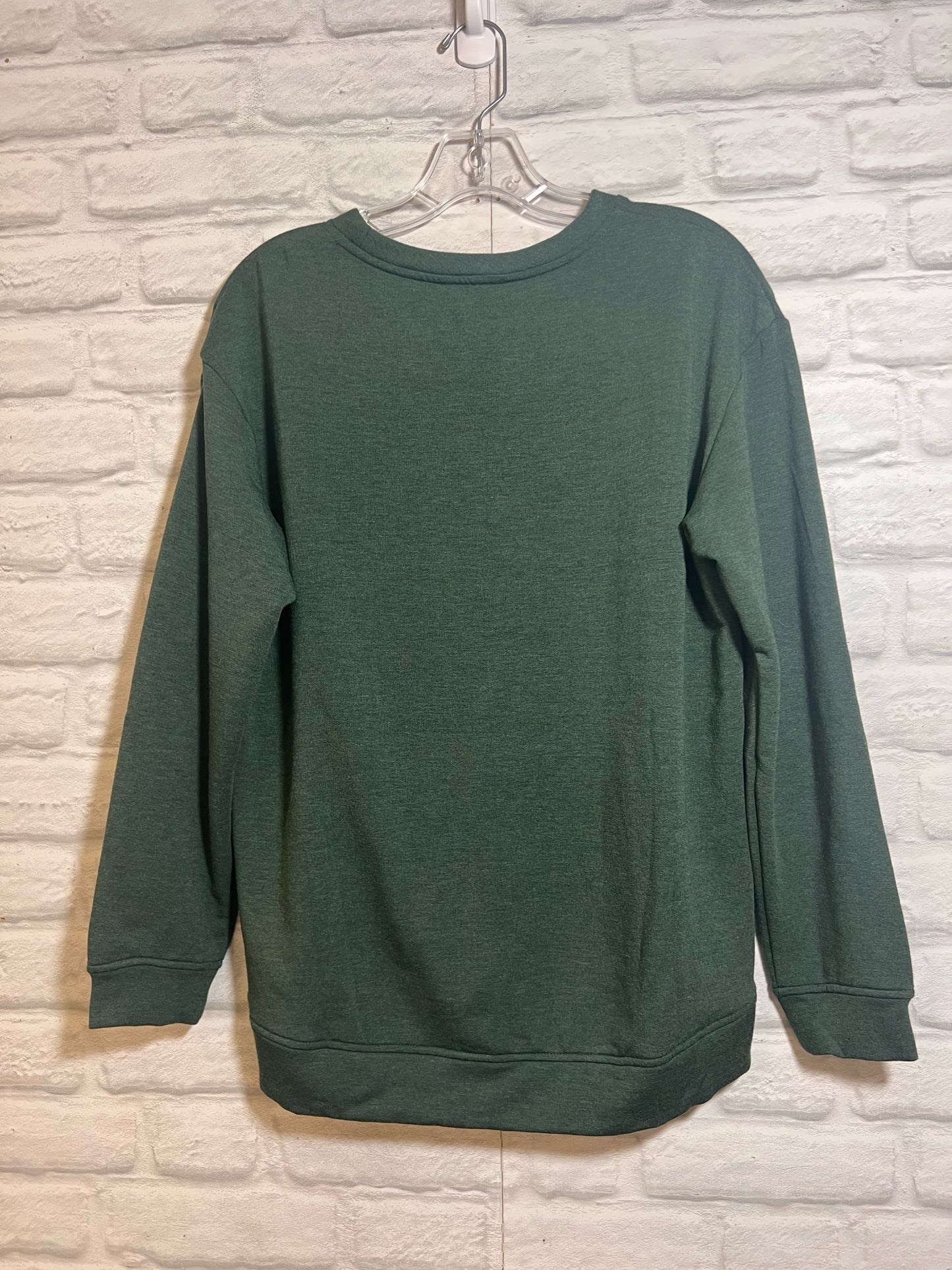 Size M Orvis  NWT Sweatshirt Cozy Fleece in Green