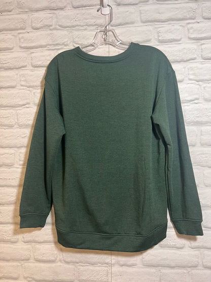 Size M Orvis  NWT Sweatshirt Cozy Fleece in Green