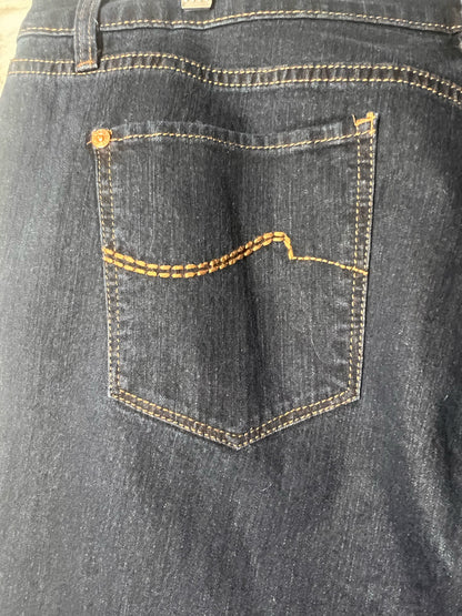 Apt. 9 Size 18 Dark Wash Boot Cut Jeans