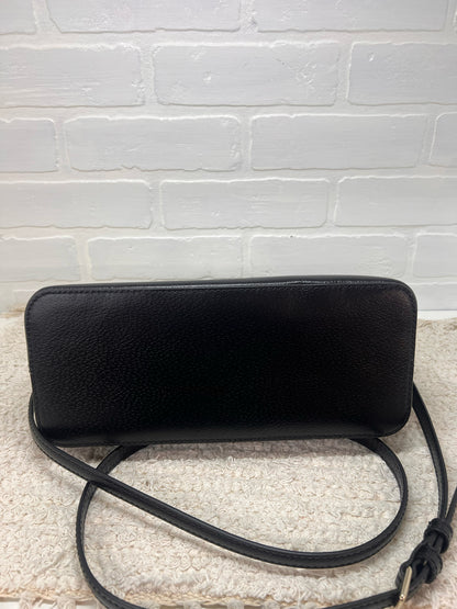 Kate Spade Carli Grove Street Satchel – Black & White Leather – Very Good Condition