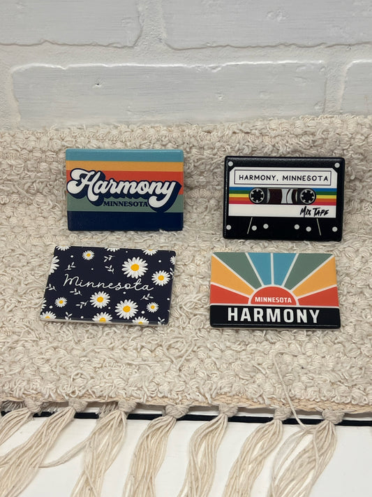 Minnesota or Harmony Souvenir Magnet