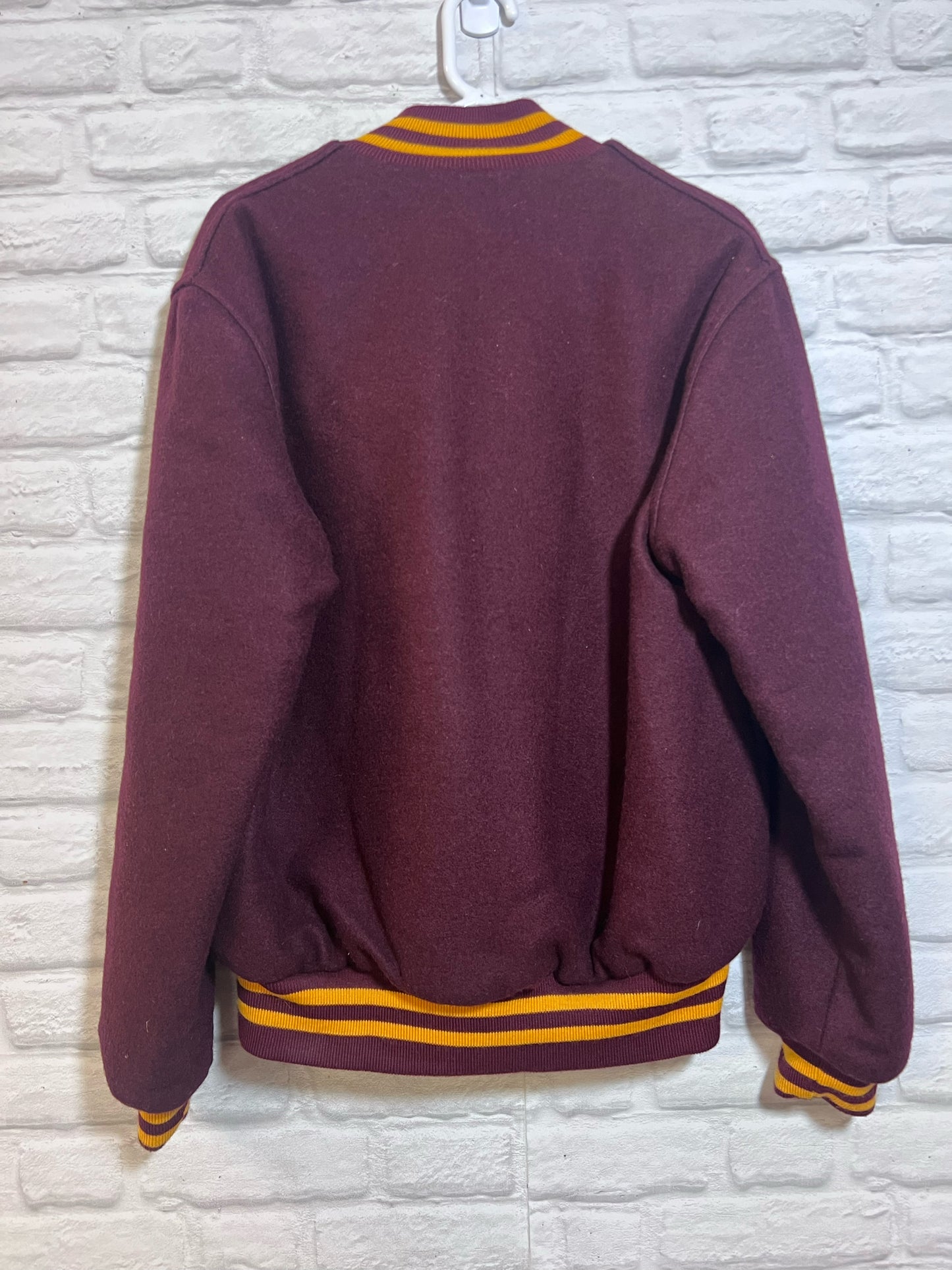 Holloway Size Medium MN Gophers Maroon Wool Jacket