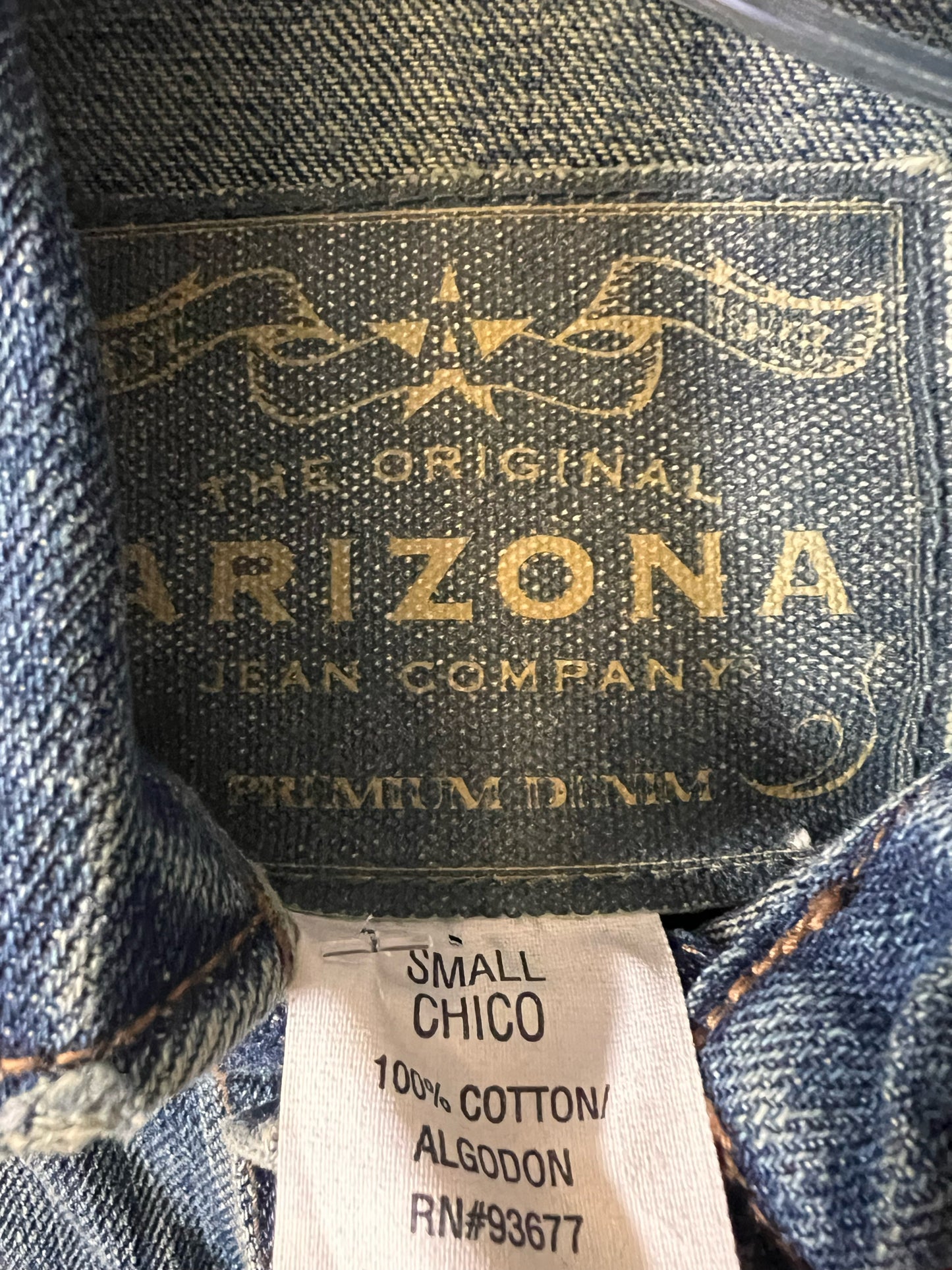 Size S Arizona Lightly Distressed Jean Jacket