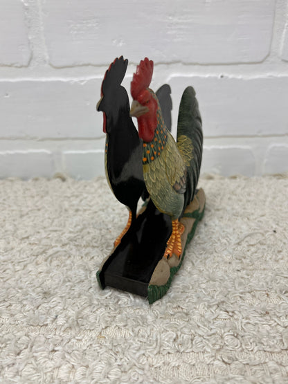 Vintage Resin Rooster Napkin Holder