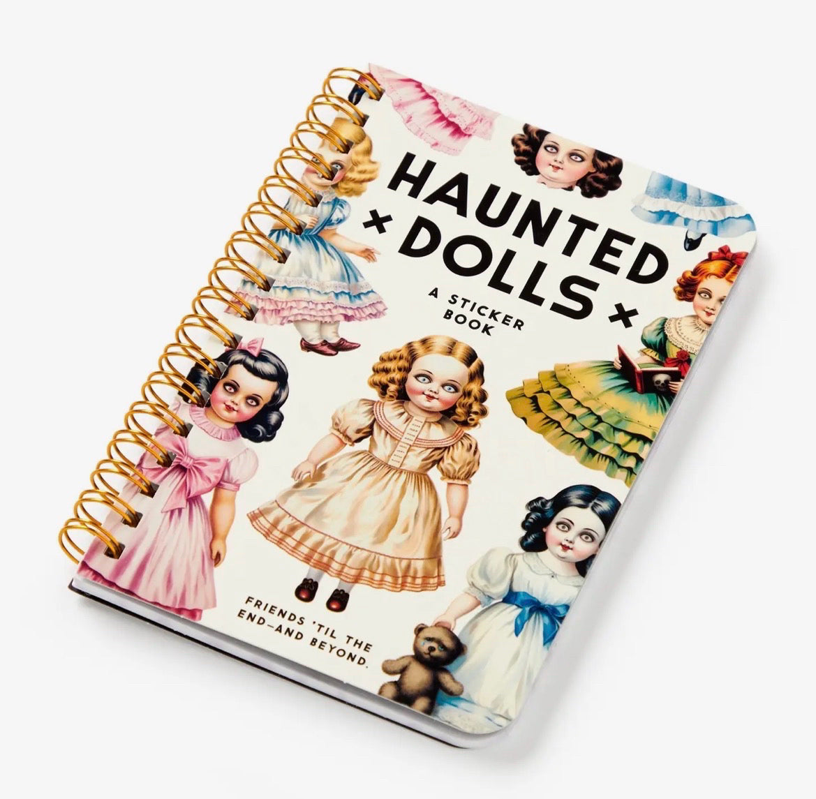 Brass Monkey Haunted Dolls Sticker Book