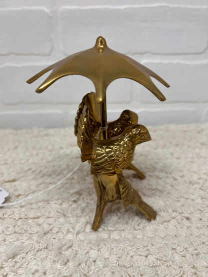 Brass Lovebirds Figurine