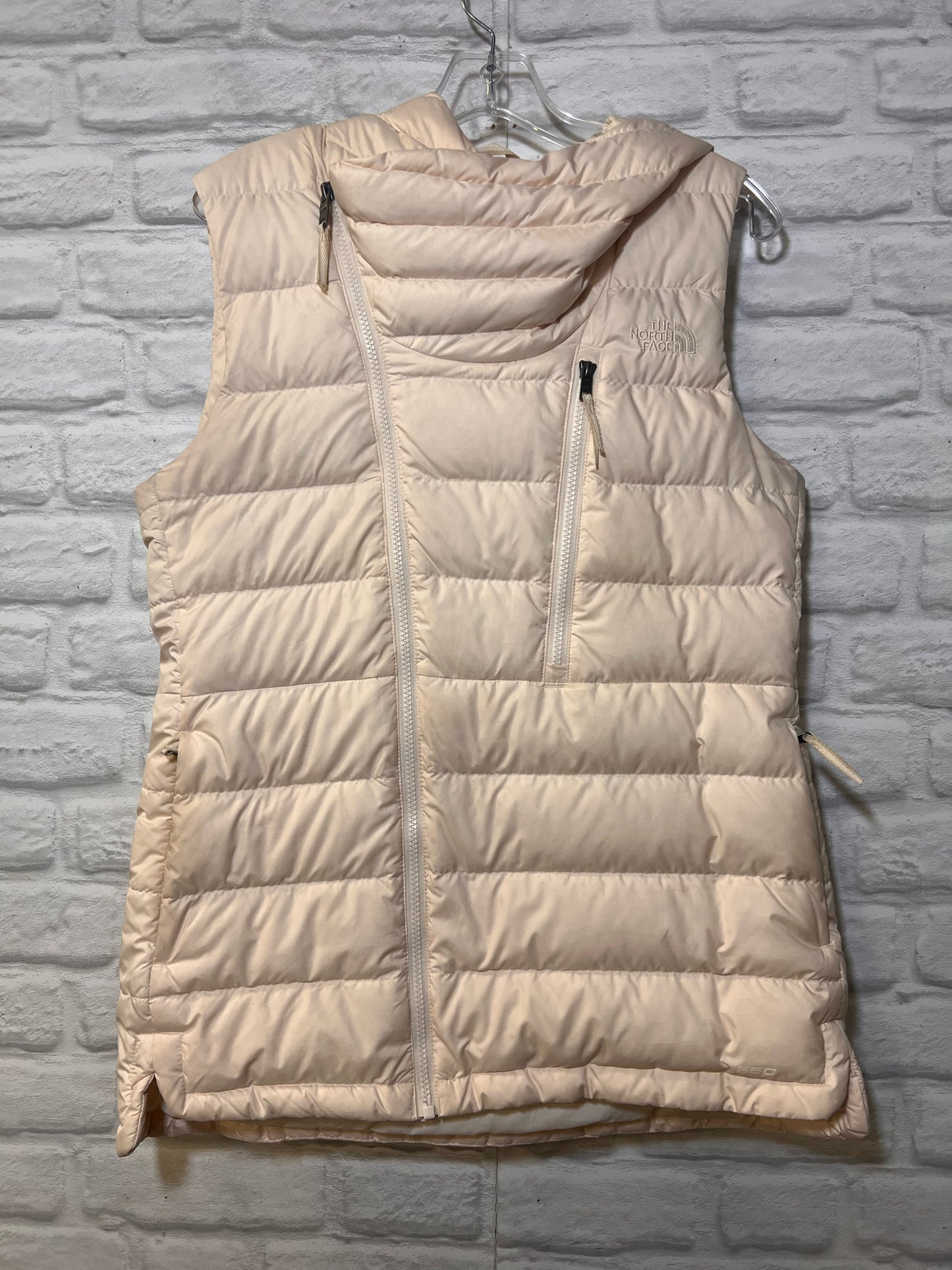 Size M The North Face Niche Ivory Down Filled Hooded Vest
