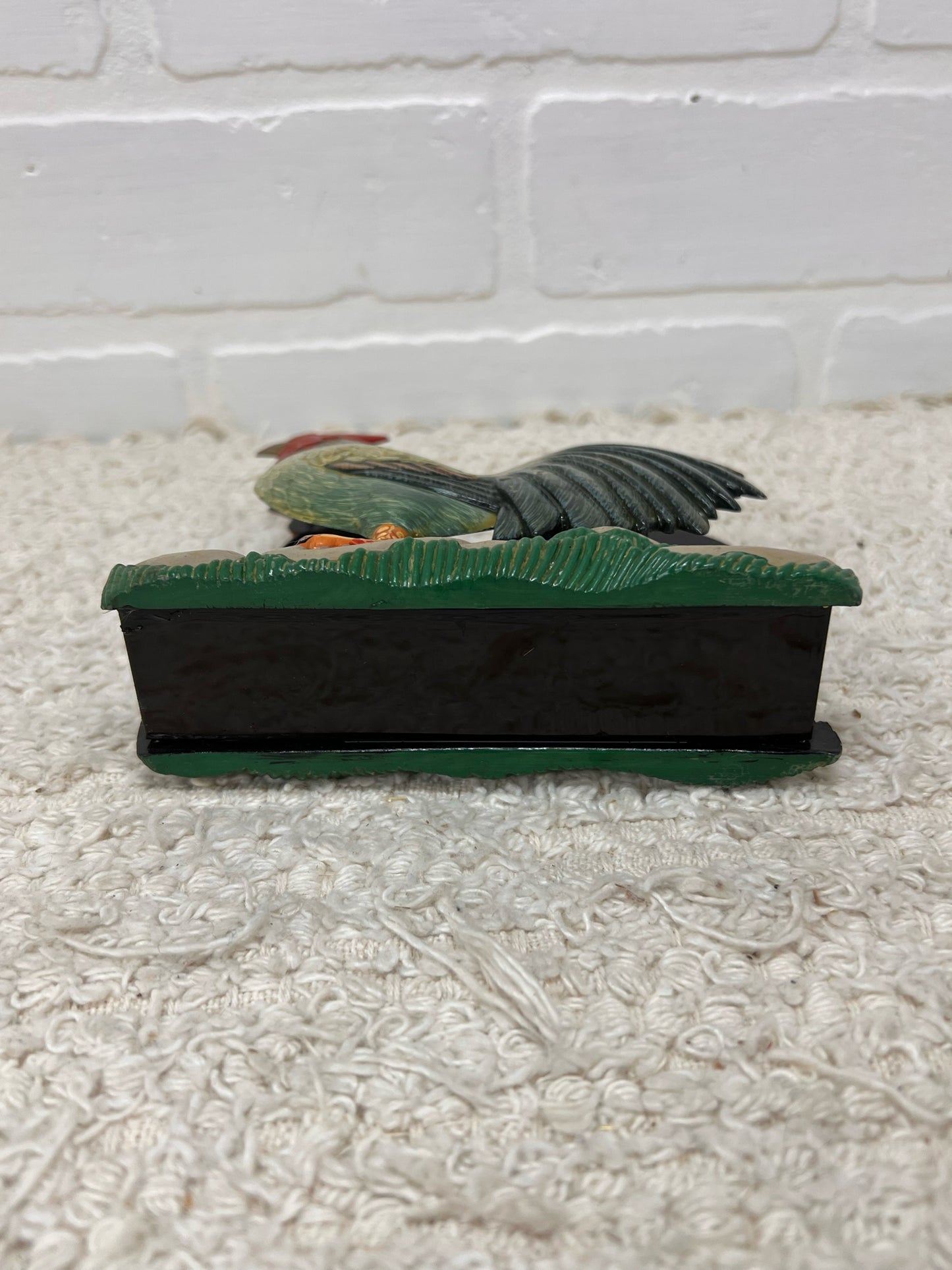 Vintage Resin Rooster Napkin Holder