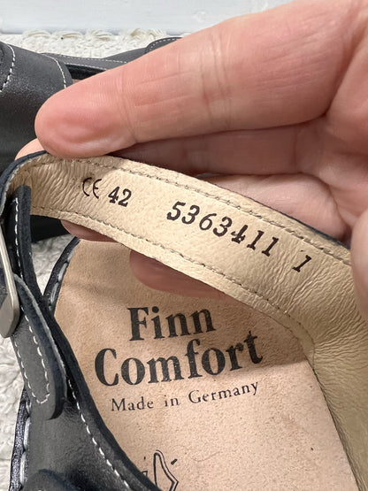 Shoe Size 42 Finn Comfort  Sandals in Metallic Silver/Gray
