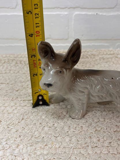 Vintage Scotty Dog Ceramic Figurine