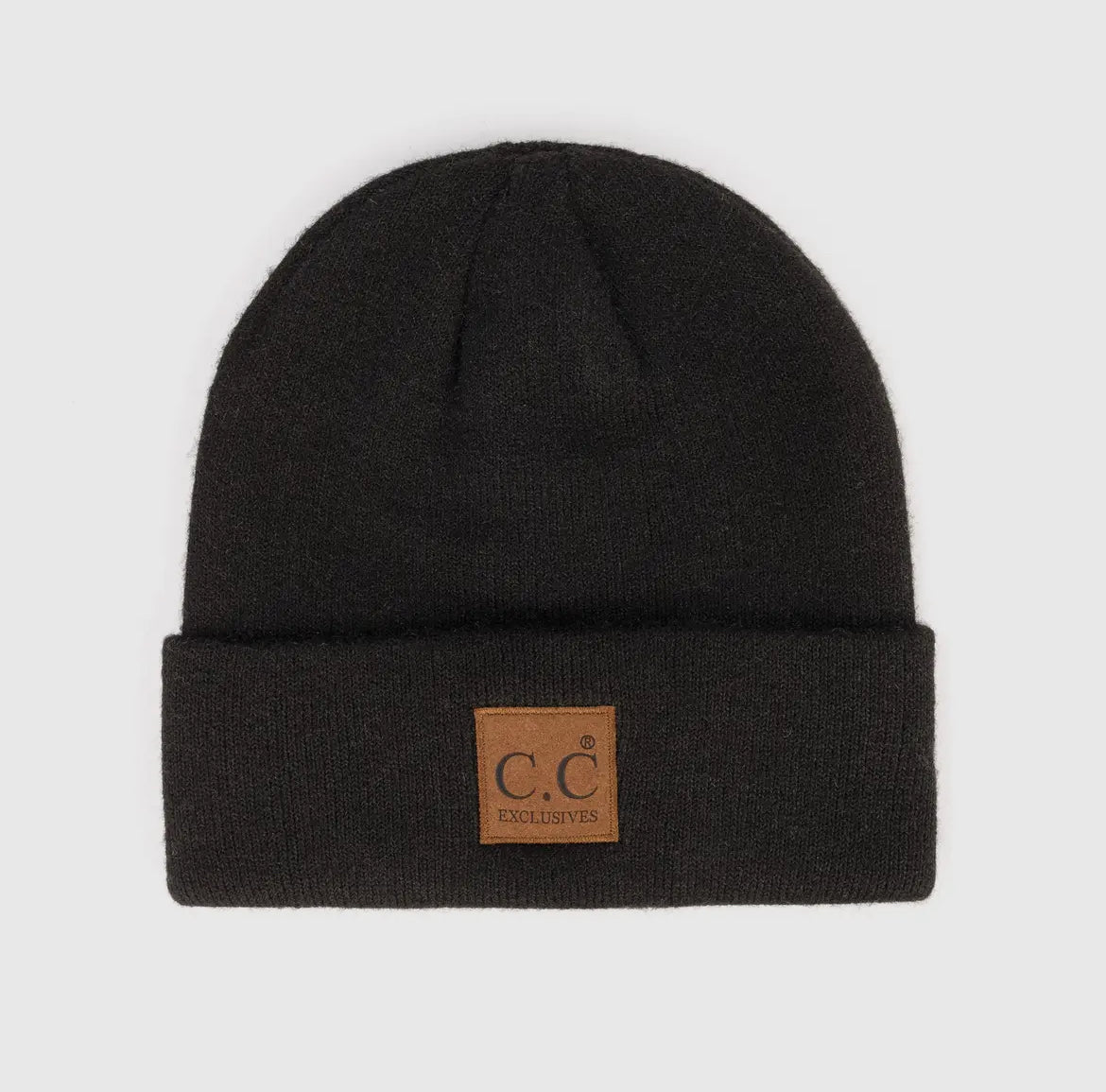 CC Heather Knit Basic Beanie – Unisex Eco-Friendly Winter Hat
