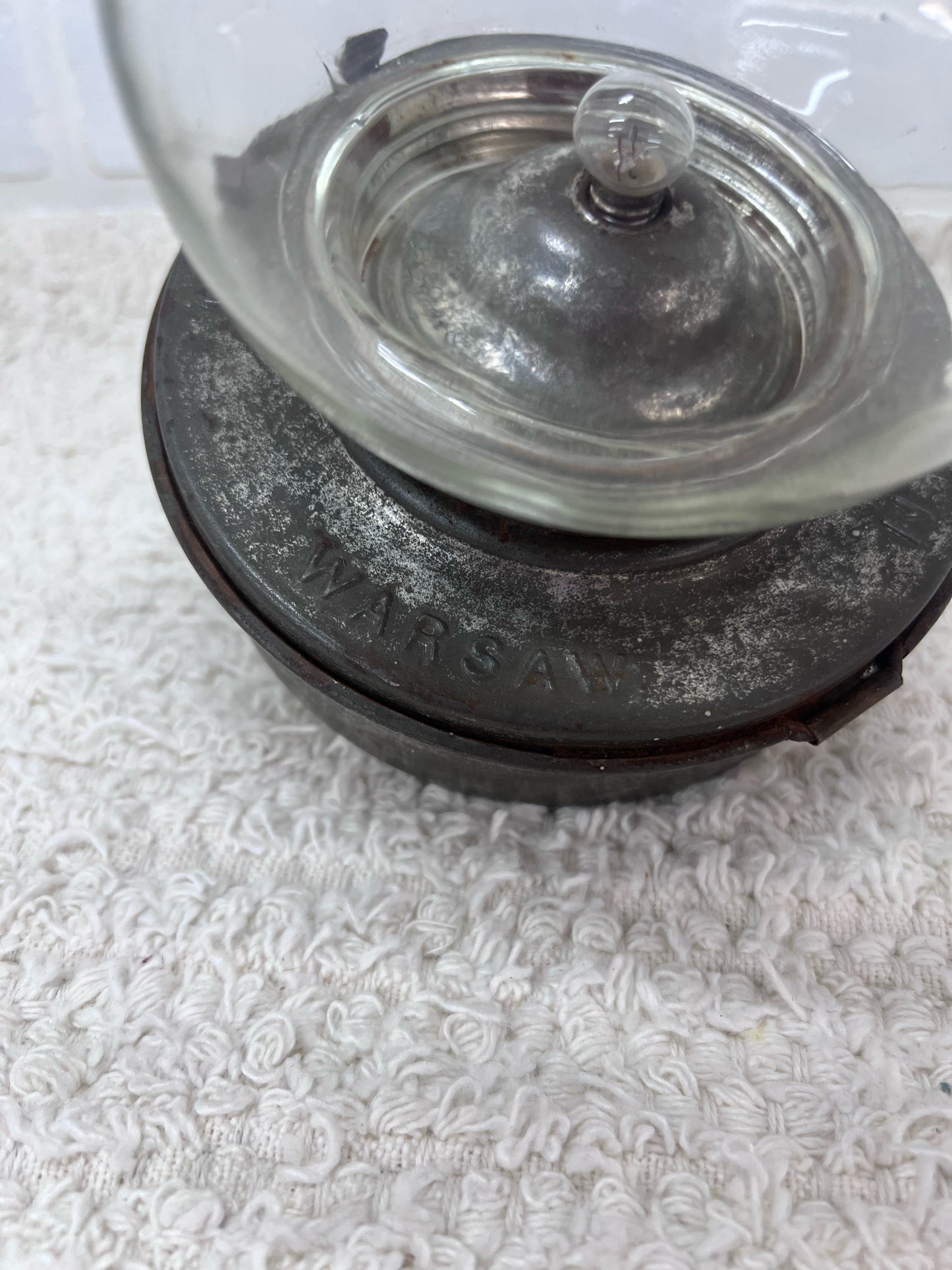 Antique Embury Supreme Battery Lantern Circa 1920s/1930s Warsaw, NY
