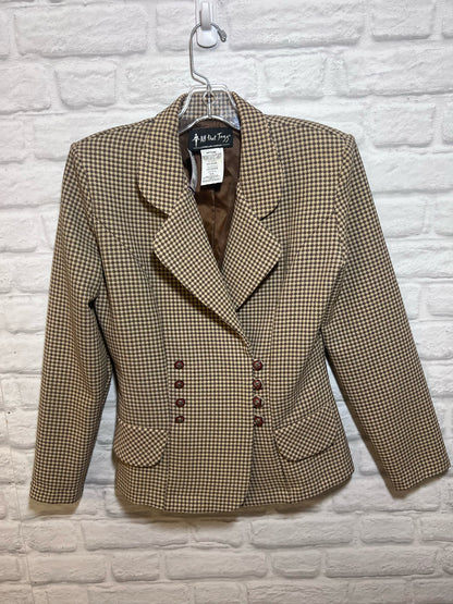 All that Jazz Circa 1990's Checked 2-Piece Skirt Suit Set