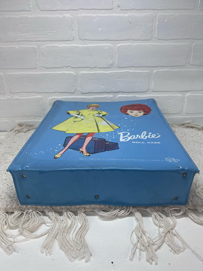 Barbie Doll 1964 Mattell Carrying Case Blue