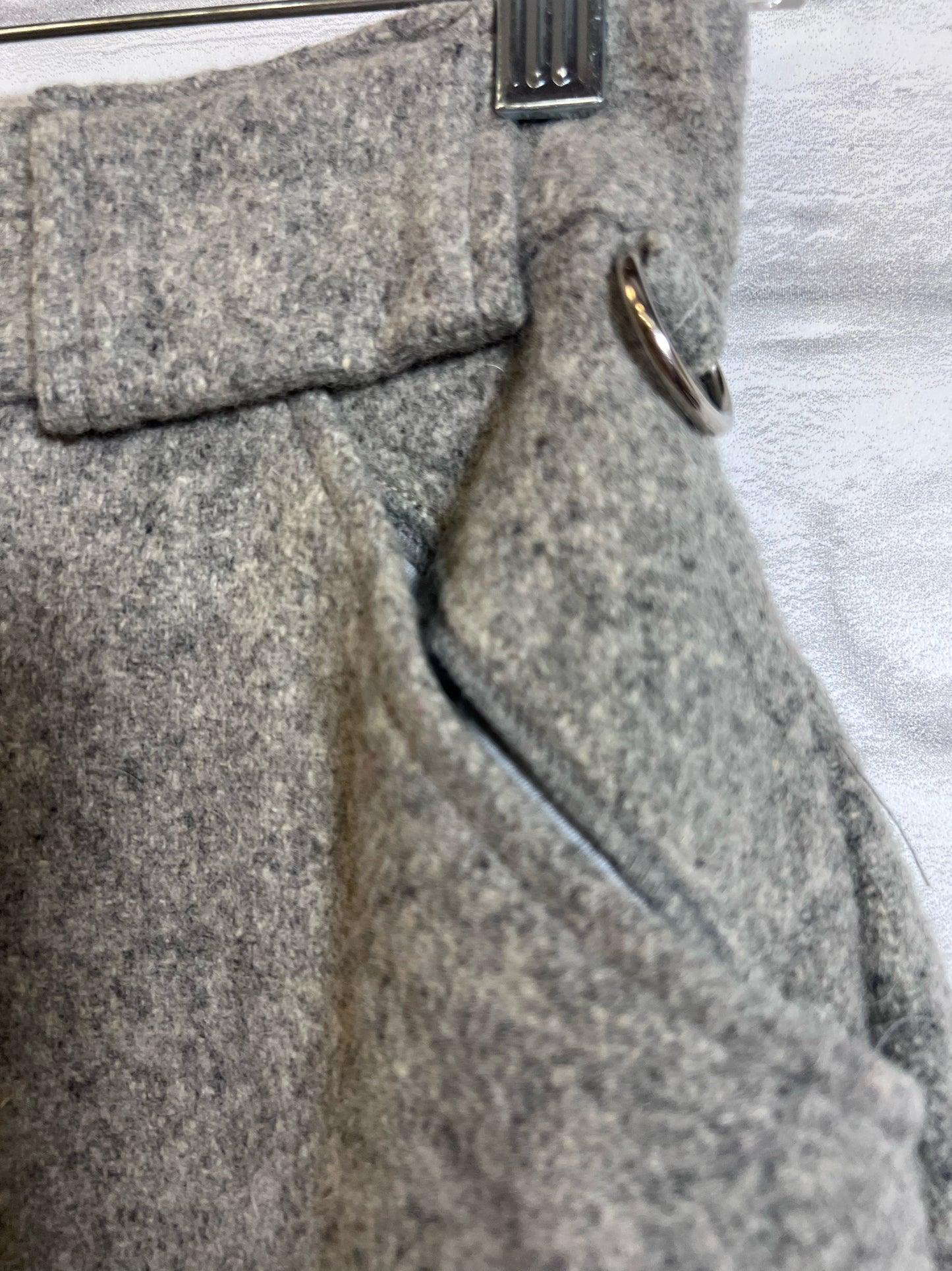 Landav Vintage Gray Wool Knickerbocker Pants Tagged Size 10