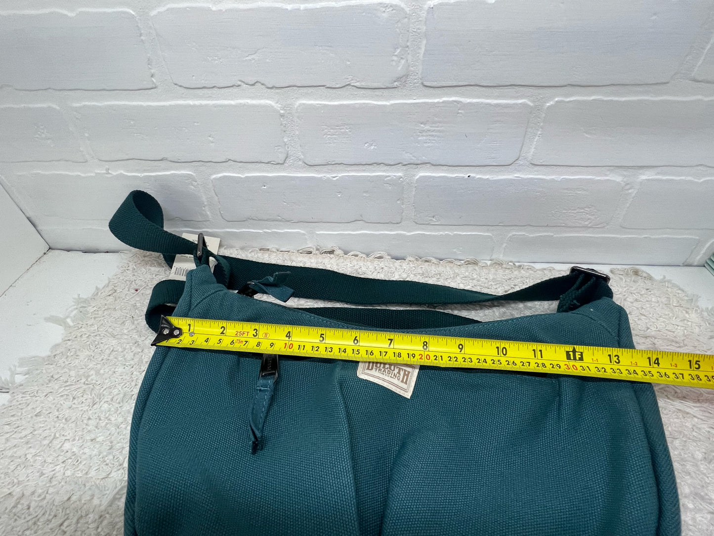 Duluth Trading Co. Heritage Canvas Travel Crossbody Bag NWT