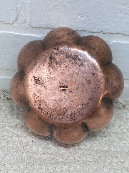 Vintage Mid-Century Hand Hammered Copper Bowl - Mexio