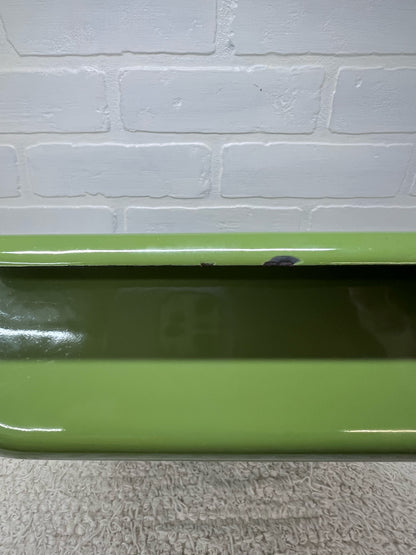 Catherine Holm Avocado Green & White Lasagna Pan