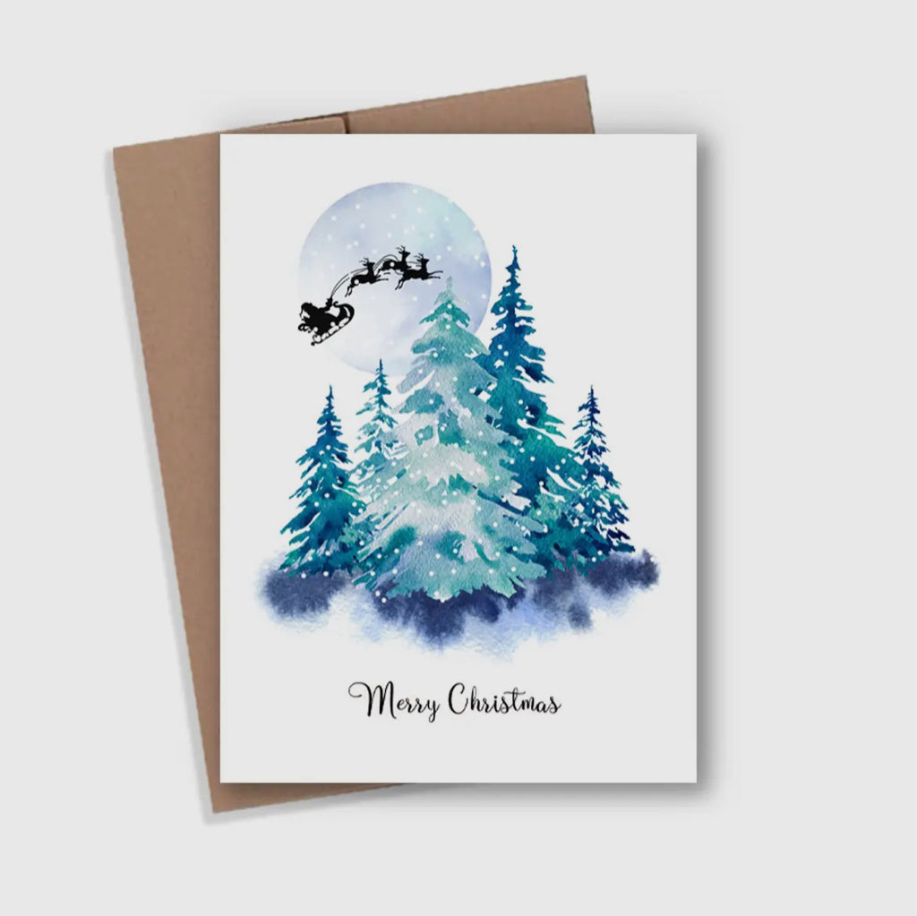 Merry Christmas Holiday Greeting Card - mulitple designs!