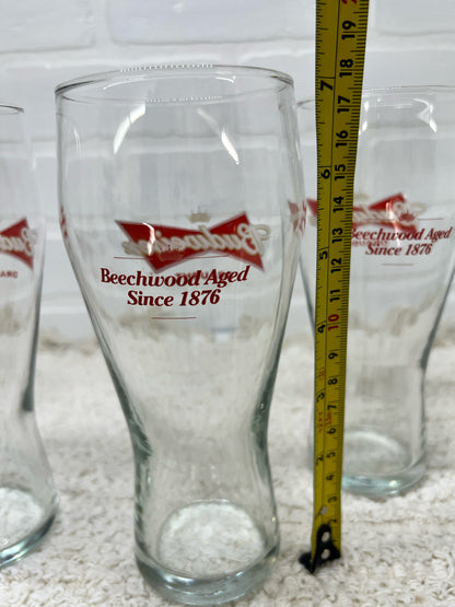 Budweiser glass set - 4