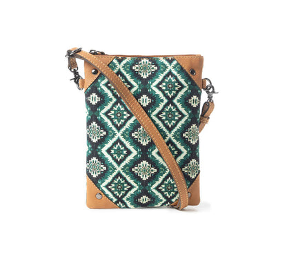 Myra Bag Grand Mesa memories Crossbody in Green