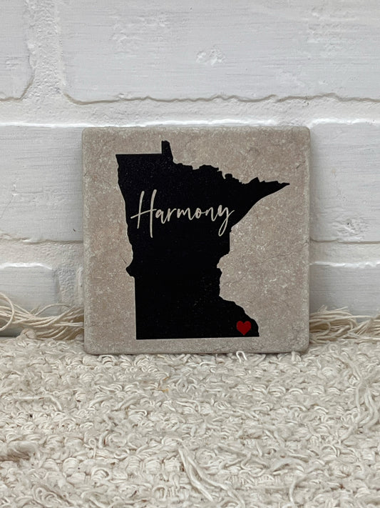 Harmony Minnesota Tile Coaster