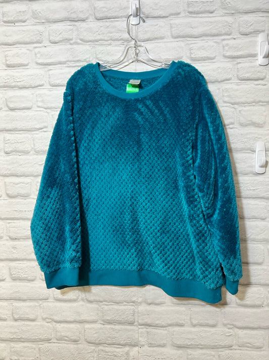 Size XL Blair Teal Fluffy sweatshirt