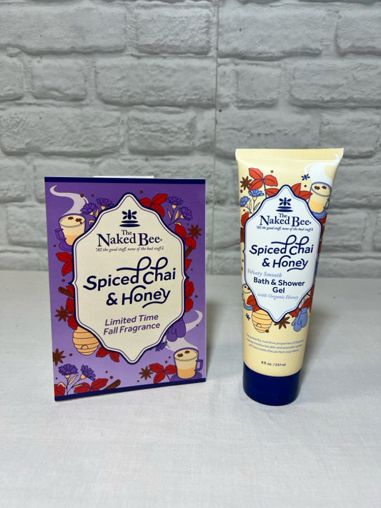 Naked Bee Spiced Chai & Honey Bath Gel