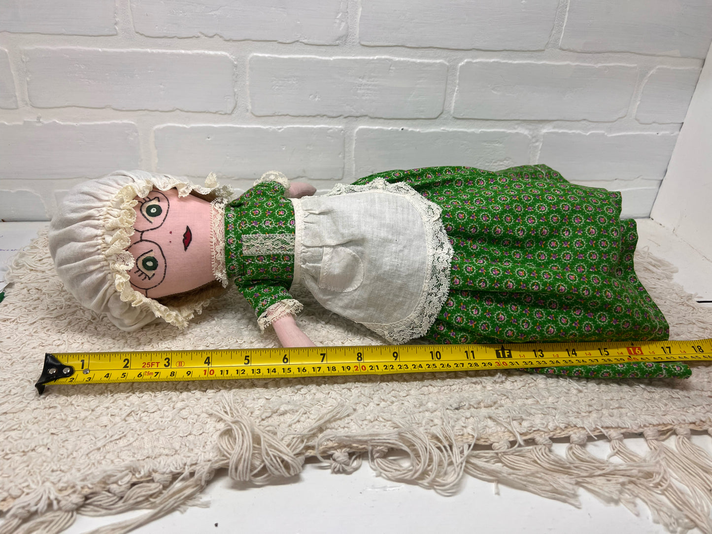 Handmade Little Red Riding Hood Topsy Turvy Doll
