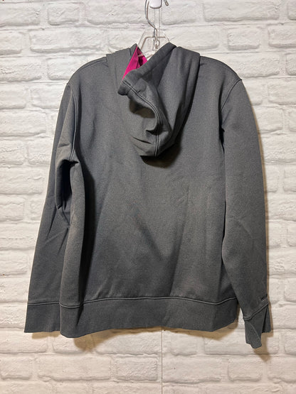 Size L Under Armour Cold Gear Gray/Pink  Hoodie