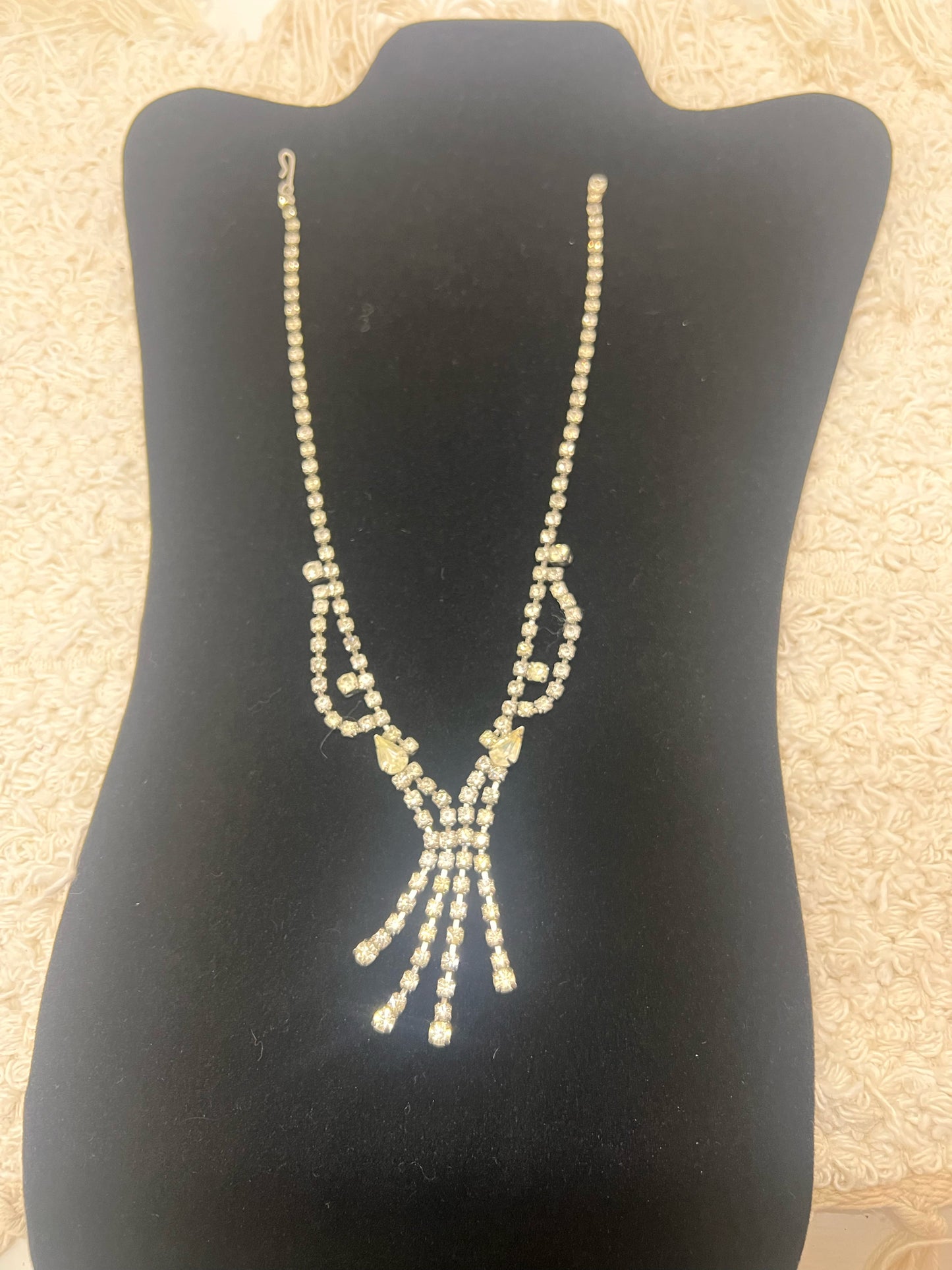 Vintage rhinestone necklace
