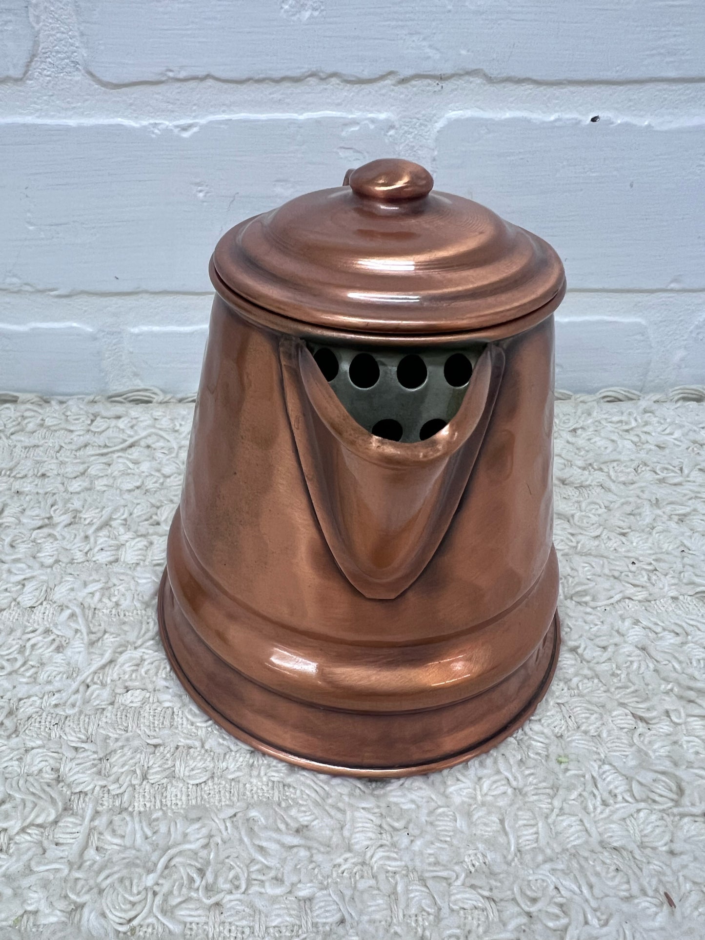 Gregorian Copper Teapot 4" Tall