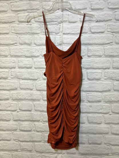 Size M Angel Biba rust colored  NWT Dress