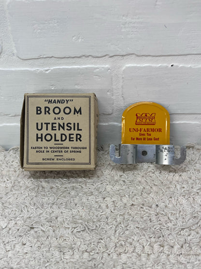 Vintage Advertising Minneapolis Moline Broom Holder New in Box