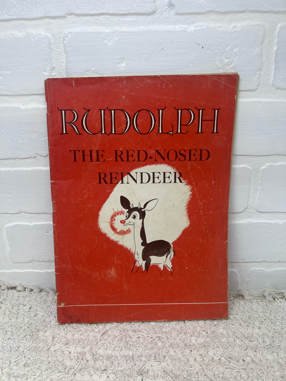Montgomery Ward 1939 Rudoph The Red-Nosed Reindeer Christmas Book