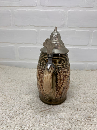 Vintage West German 1970's Beer Stein