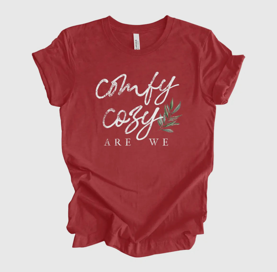 Comfy Cozy are We T-shirt -unisex, multiple sizes