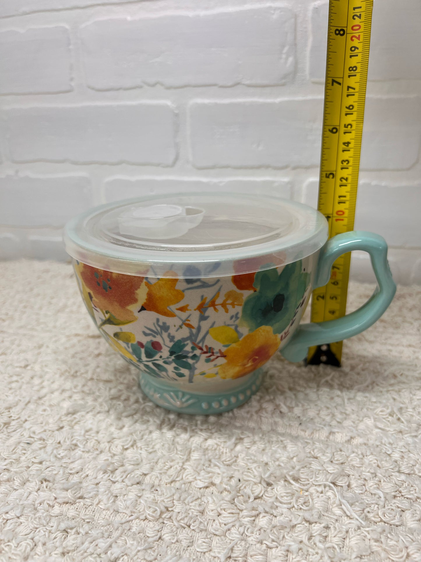 Pioneer Woman 'Willow' Soup Mug