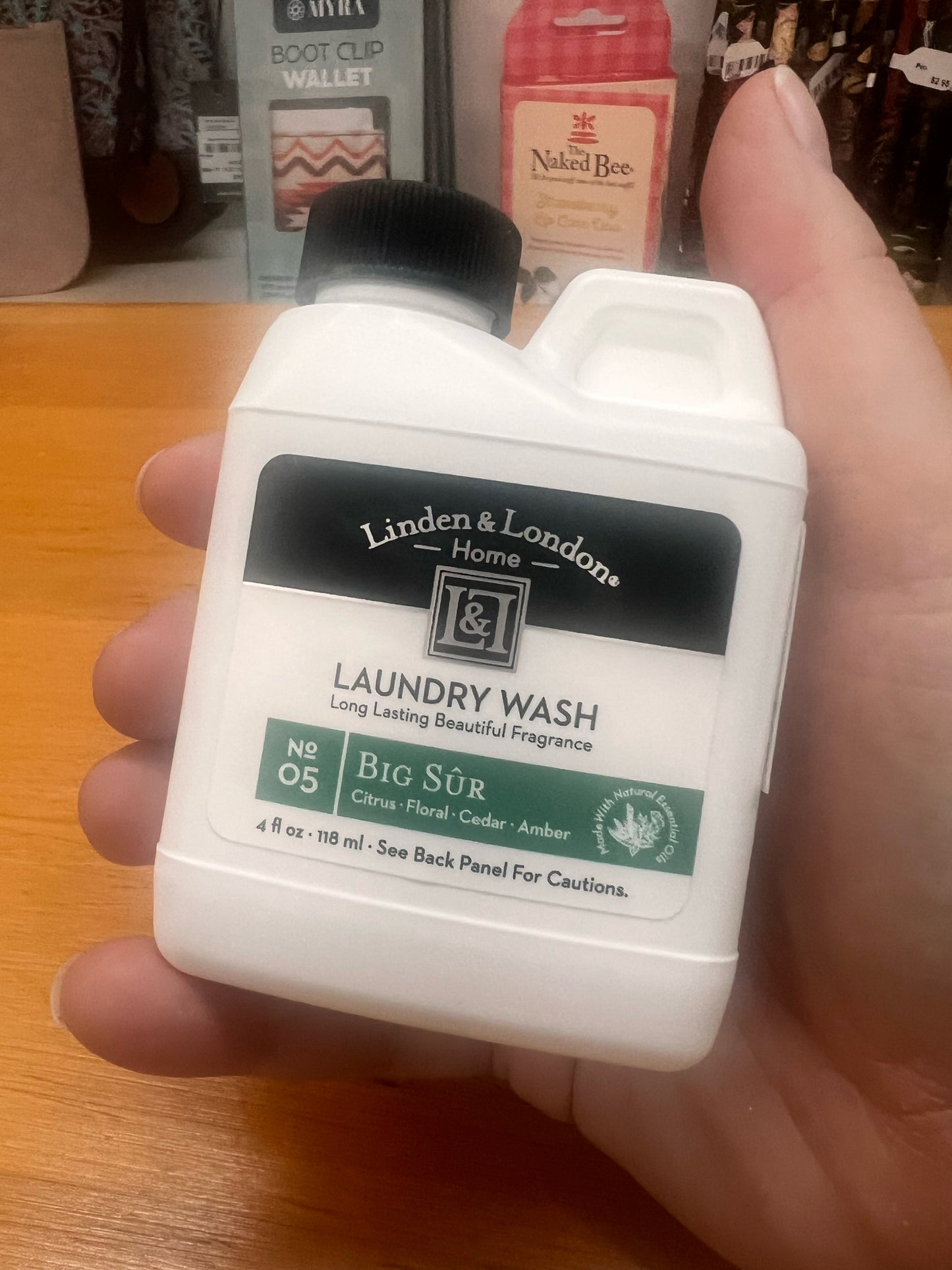 Linden & London Luxury  Laundry Detergent 4 oz Fragrance Test Size