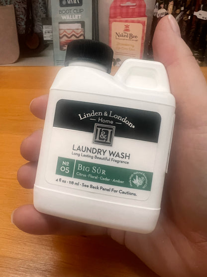 Linden & London Luxury  Laundry Detergent 4 oz Fragrance Test Size