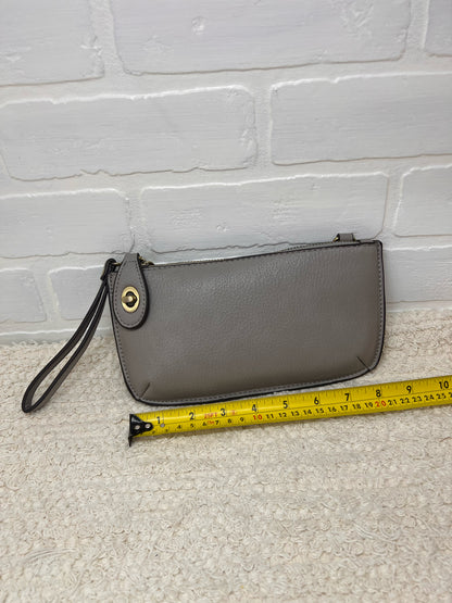 Joy Susan Brand Vegan Leather Wristlet with Crossbody Strap
