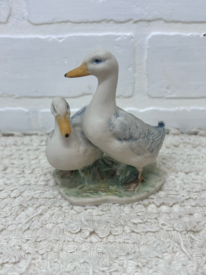 Kaiser West Germany Pair of Ducks Porcelain Figurine