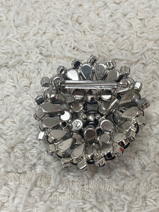 Vintage rhinestone and AB pin