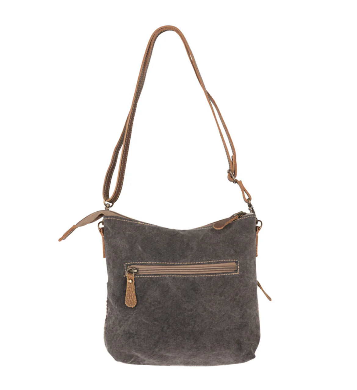 Myra Bag Coffee Canvas Small Crossbody