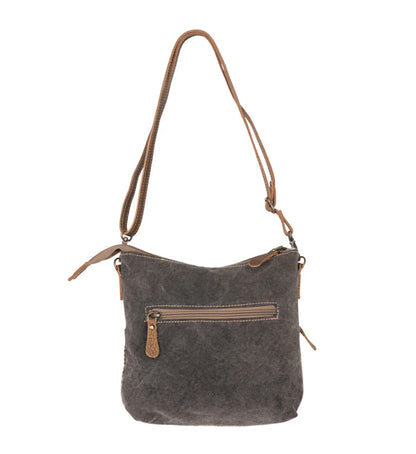 Myra Bag Coffee Canvas Small Crossbody