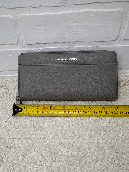 MICHAEL Michael Kors Gray Zip Around  Wallet
