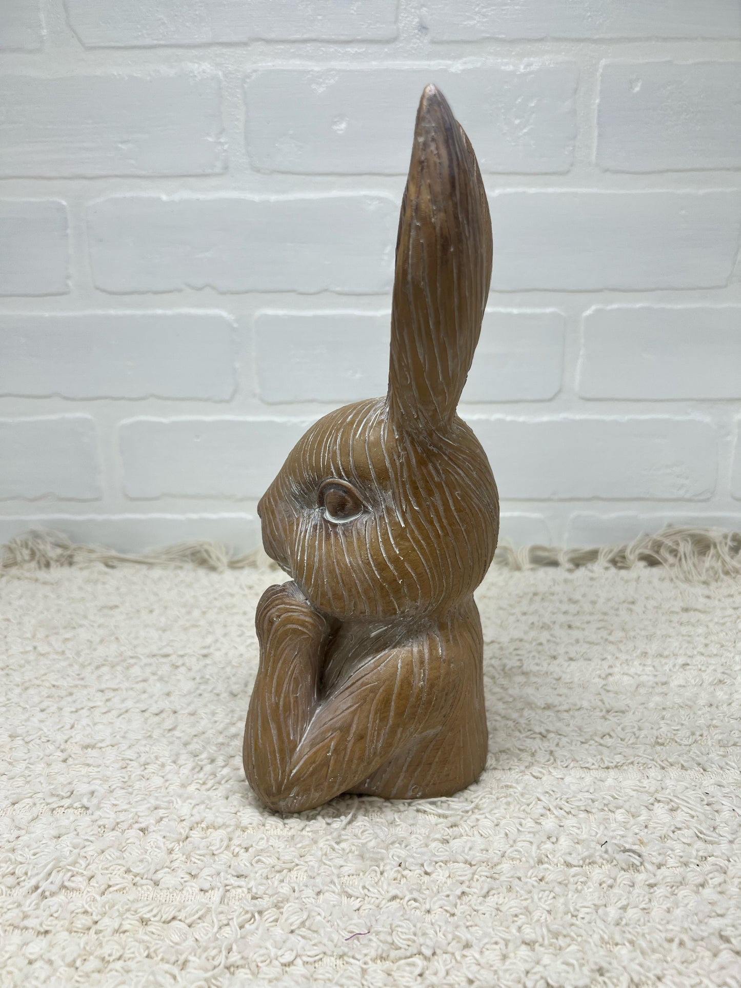 Resin Thinking Bunny