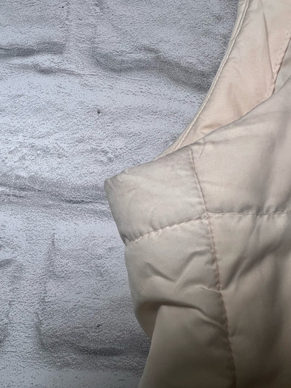 Size M The North Face Niche Ivory Down Filled Hooded Vest