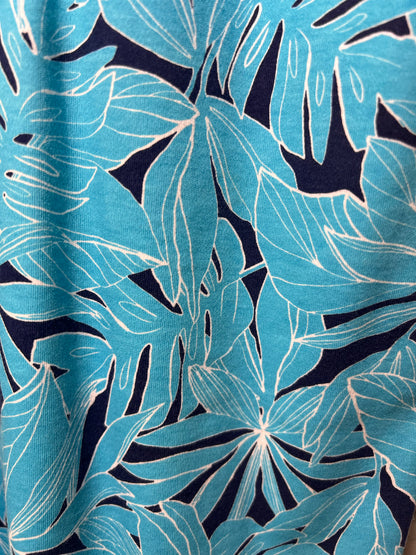 Size XL Appleseed's Blue Tropical Dress